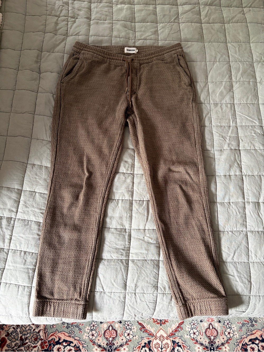 Taylor Stitch “The Après Pant” Cypress Sashiko Men’s Size M